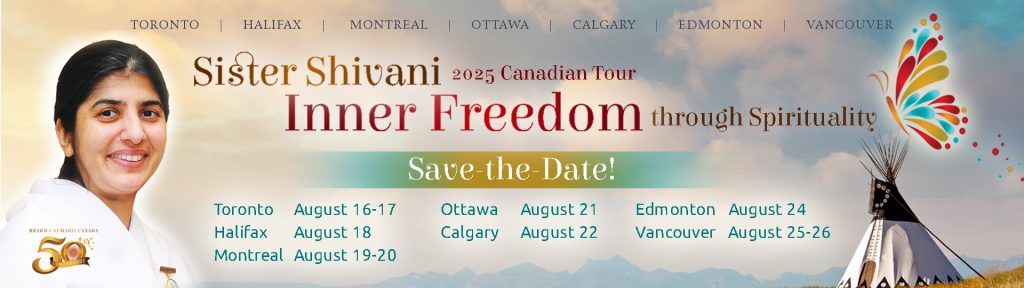 Inner Freedom Through Spirituality  By BK Shivani August 2025